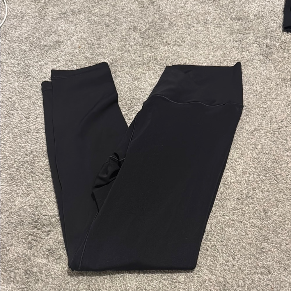 Aerie Crossover Black Leggings